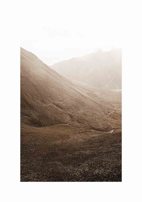 plakat z motywem natury