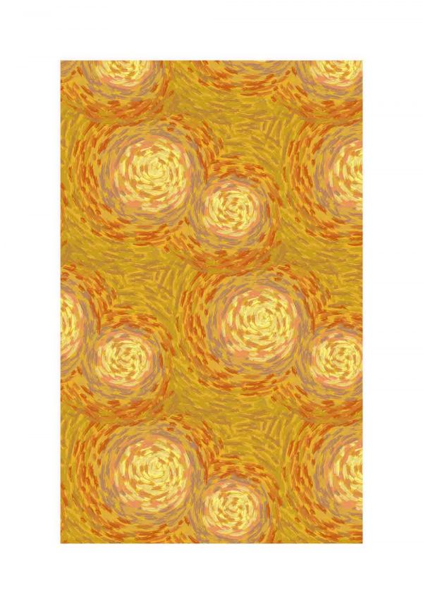 plakat z abstrakcyjną grafiką