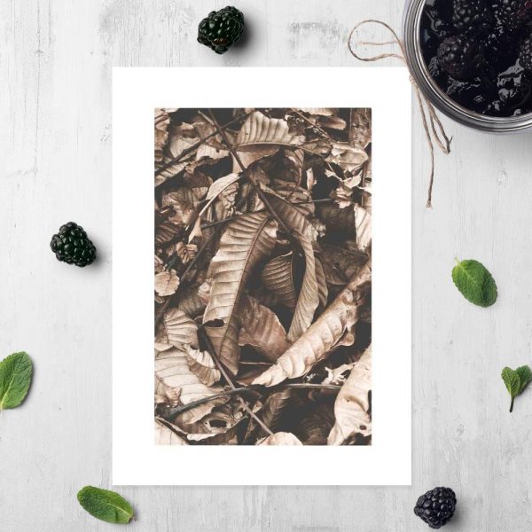 Plakat w ramie jesienna pora