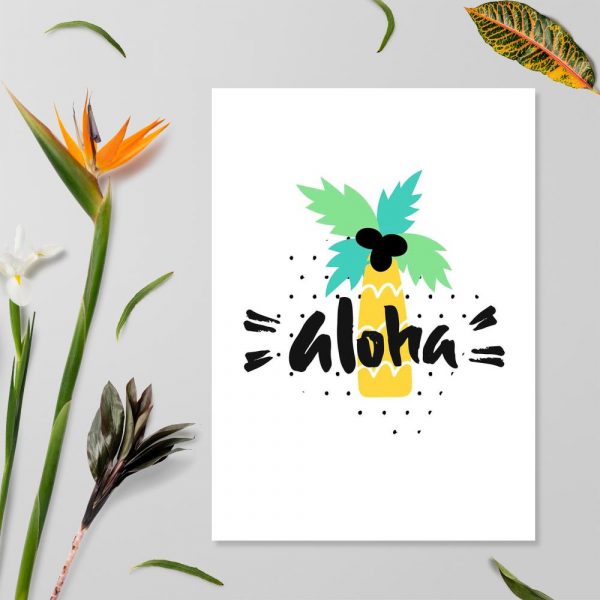 plakat z powitaniem