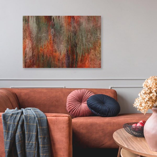 obraz z motywem pociągnięć pędzla do salonu