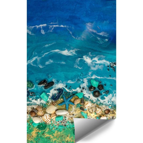 Fototapeta resin sea turkusowa