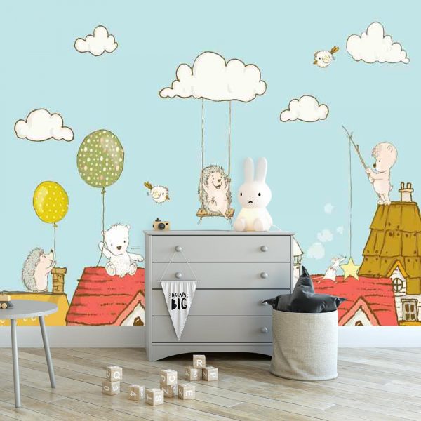 Fototapeta do pokoju dziecka - Jeże