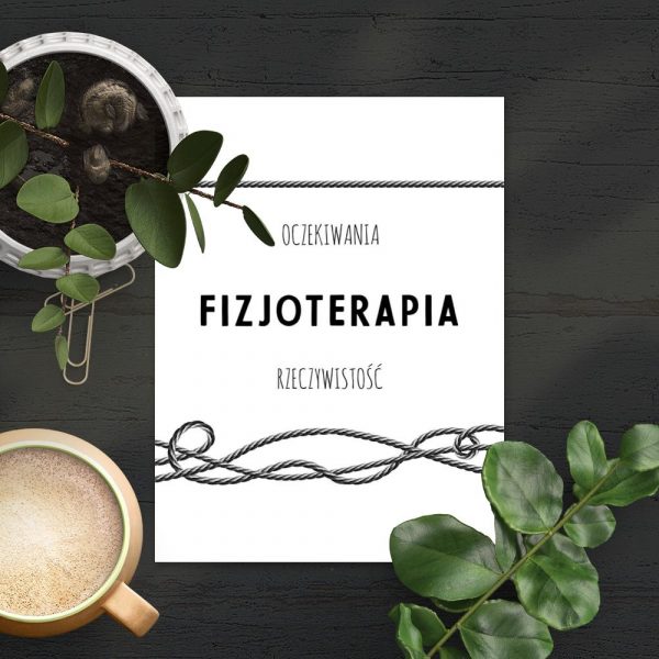 Plakat - Praca fizjoterapeuty do gabinetu fizjoterapeutycznego