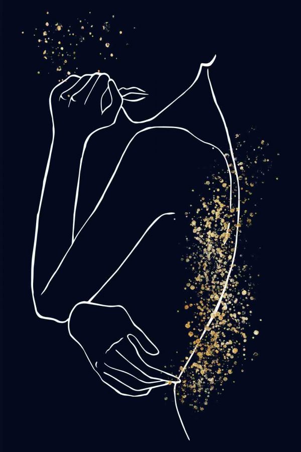 Obraz - Kobieta Line Art