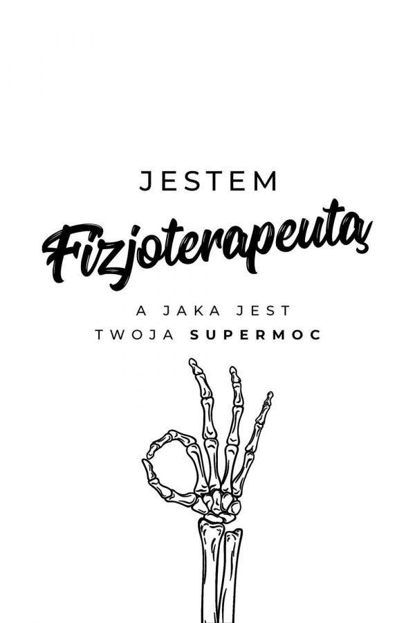 Obraz z napisem dla fizjoterapeuty