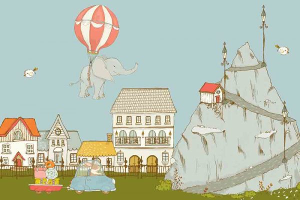 Fototapeta do pokoju dziecka - Góra