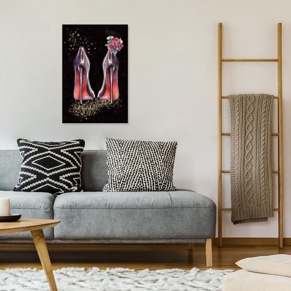 Obraz z motywem szpilek do salonu