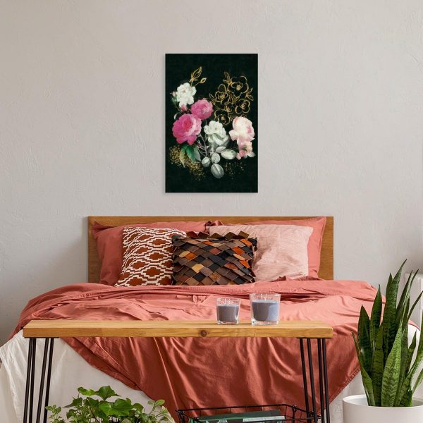 Obraz pęk kwiatów do sypialni