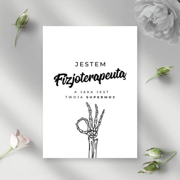 Plakat dla fizjoterapeuty