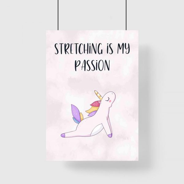 Plakat do studia fitness