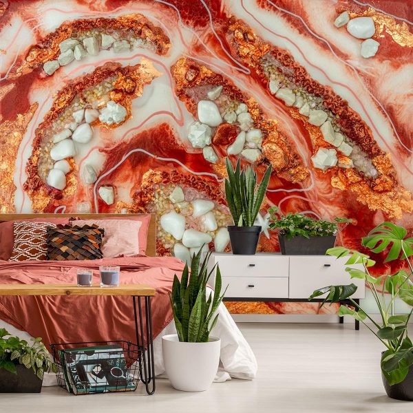 fototapeta dekoracja sypialni reprodukcją z zywicy