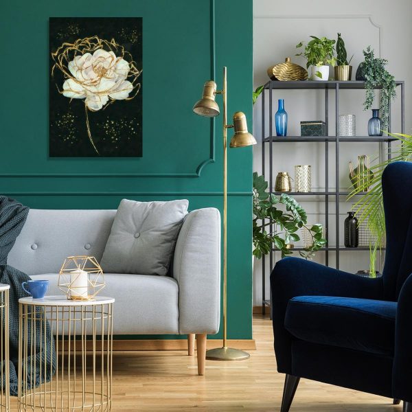 Obraz z motywem róży na ścianę salonu