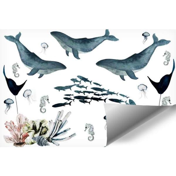 Fototapeta dziecięca w stylu skandynawskim