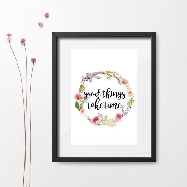 plakat z sentencją po angielsku