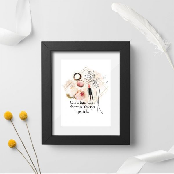 Plakat typograficzny do sypialni - Pomadka