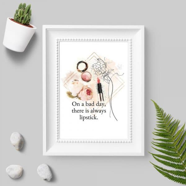 Plakat typograficzny do salonu - Pomadka
