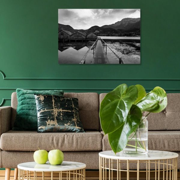 Obraz do salonu - Jezioro Kochelsee