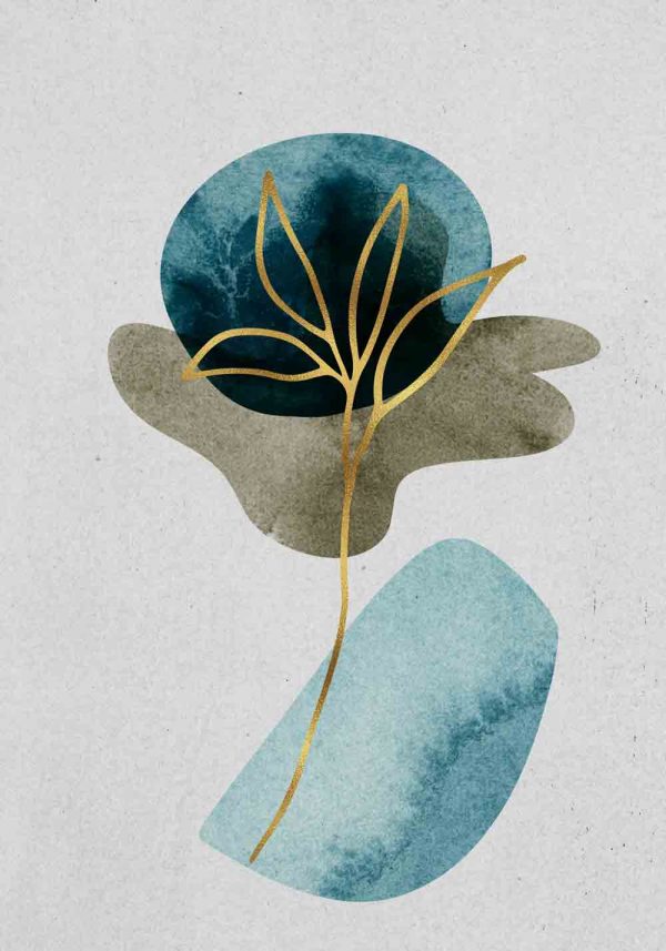 Plakat - Złota roślina