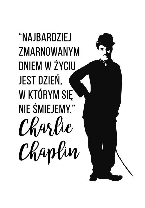 Plakat typograficzny - Śmiech