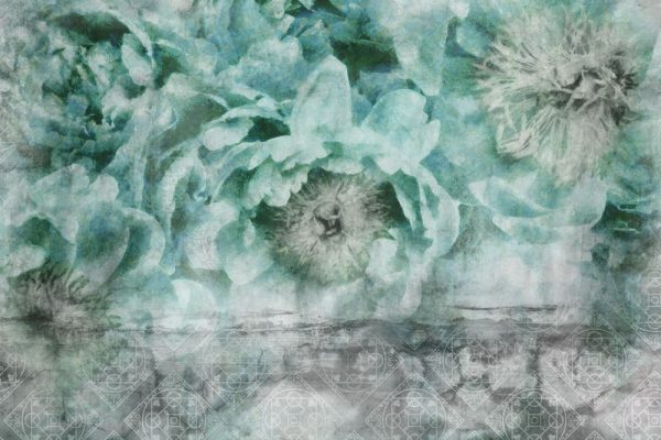 Foto-tapeta botaniczna z orientalnym wzorem