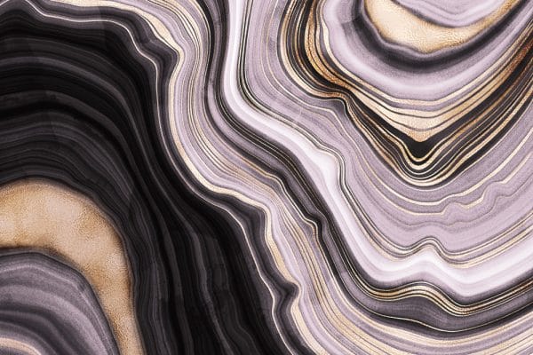 Fototapeta z falistą abstrakcją