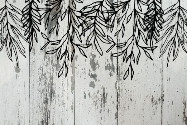 Fototapeta z motywem desek