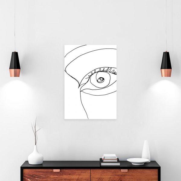Obraz z okiem do przedpokoju