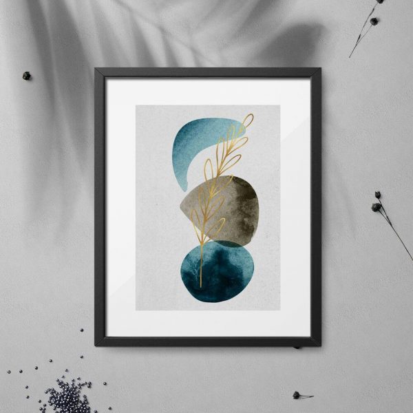 Artystyczny plakat do sypialni - Roślina