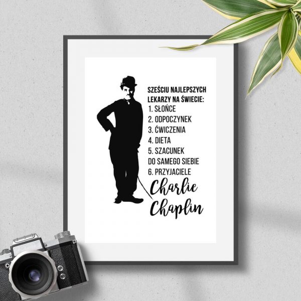 Plakat o sześciu najlepszych lekarzach na prezent