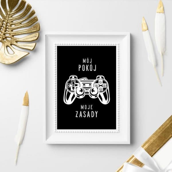 Plakat dla nastolatka - Mój pokój