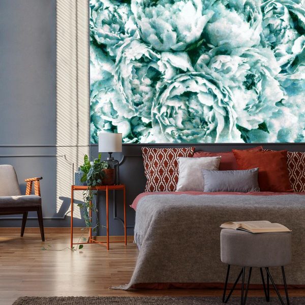 Foto-tapeta z kwiatami do sypialni