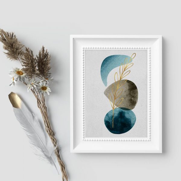 Artystyczny plakat do przedpokoju - Roślina