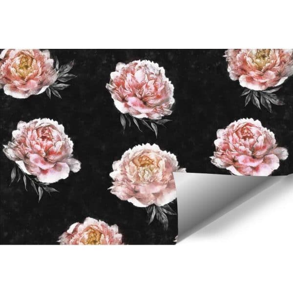 Fototapeta do przedpokoju - Motyw peonii