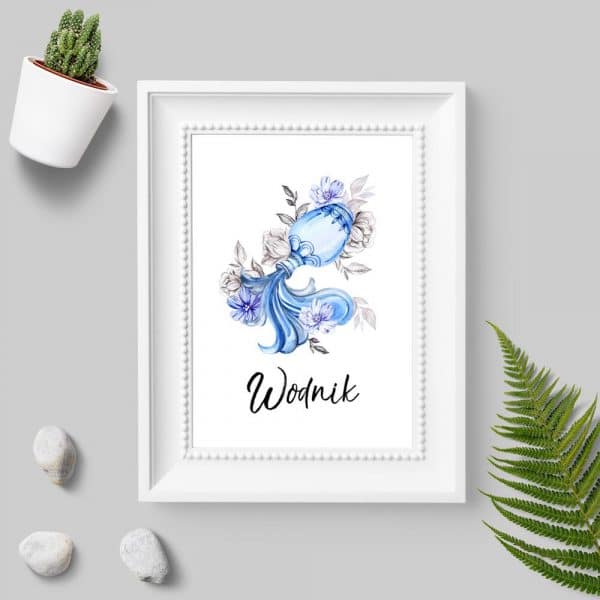 Plakat do sypialni - Wodnik