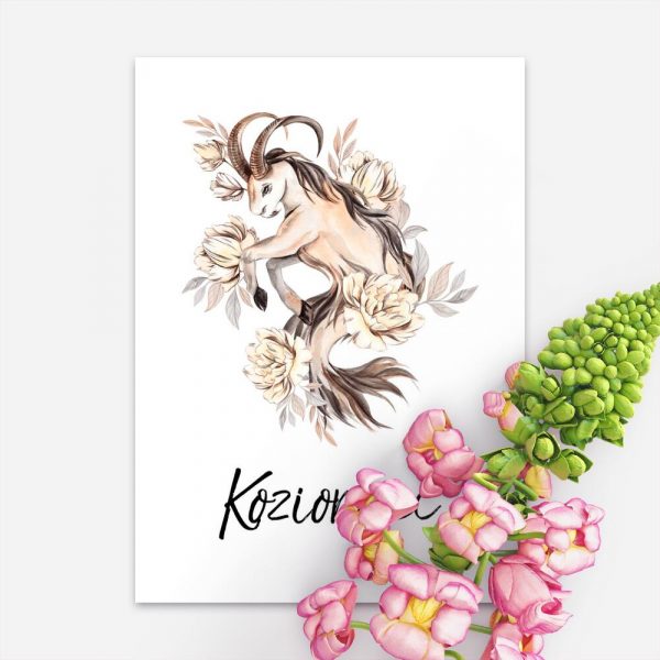 Plakat do salonu - Koziorożec