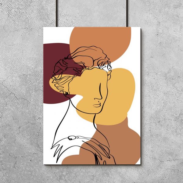 Plakat z motywem bogini do salonu