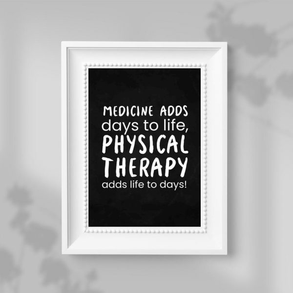 Plakat - Physical therapy