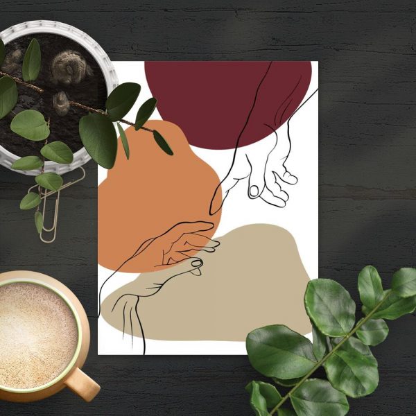 Plakat na prezent - Stworzenie Adama