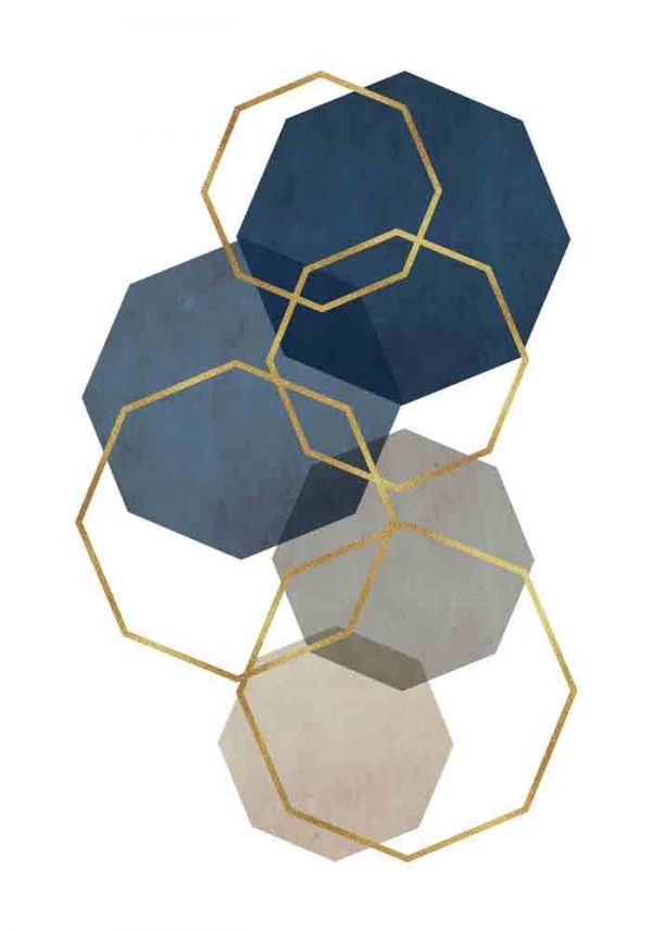 Plakat - Ośmiokąty