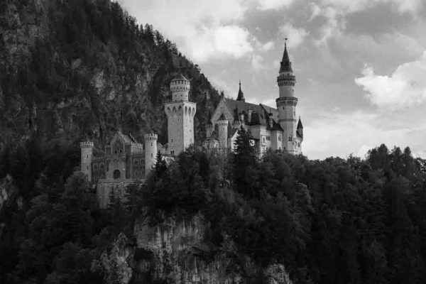 Obraz z zamkiem Neuschwanstein