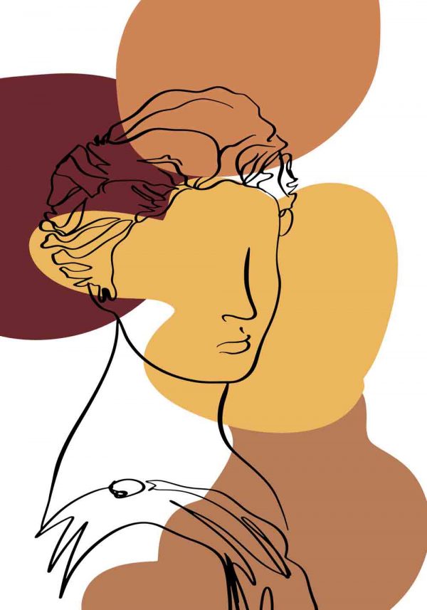 Plakat z motywem bogini