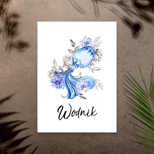 Plakat do salonu - Wodnik