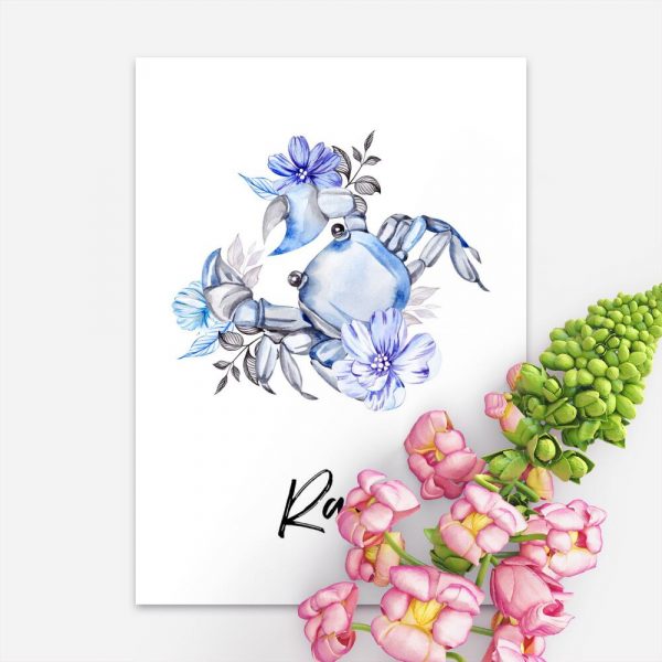 Plakat z rakiem do pokoju