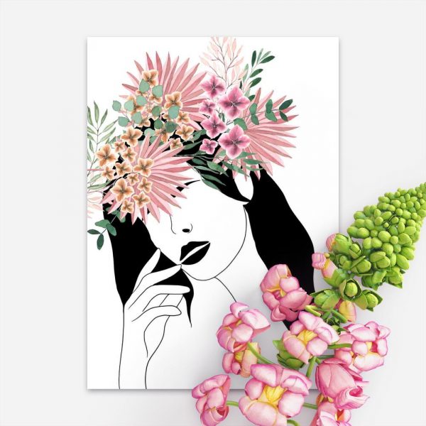 Plakat - Line art do biura