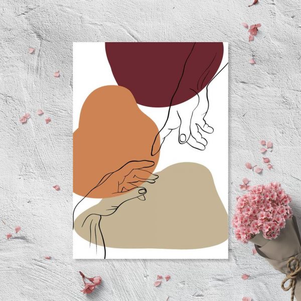 Plakat do biura - Stworzenie Adama