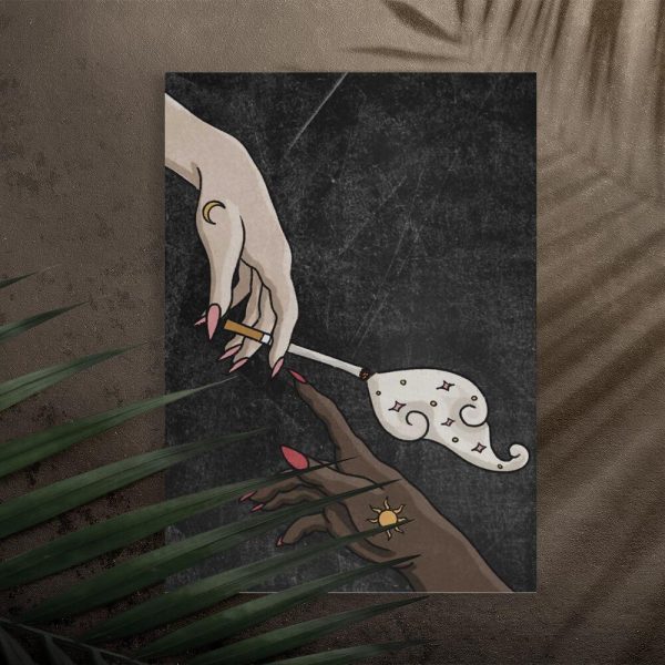 Plakat do przedpokoju - Cigarette