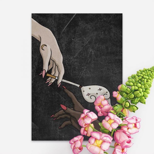 Plakat do sypialni - Cigarette