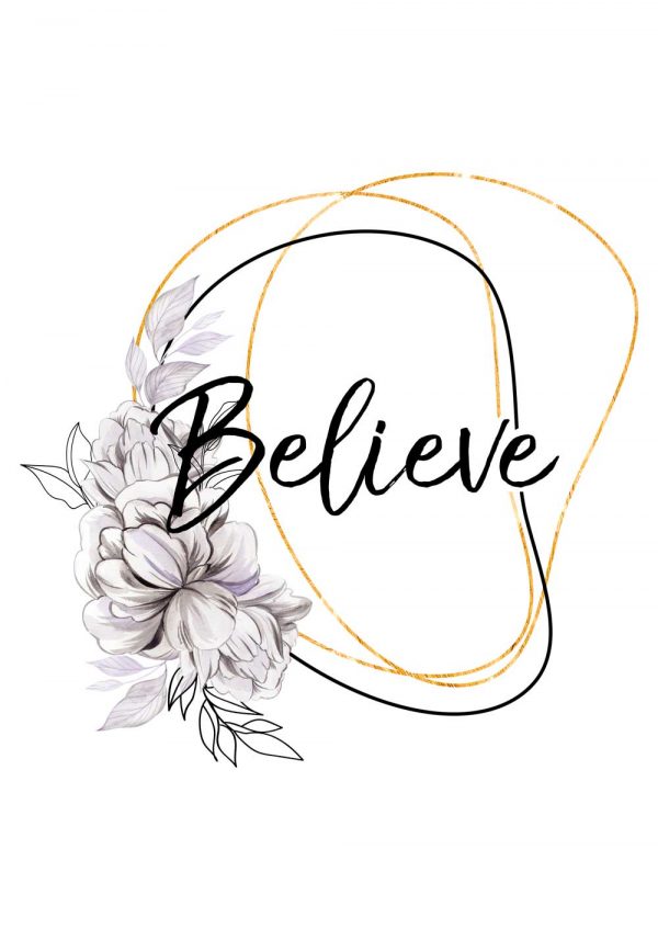 Plakat - Believe
