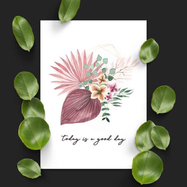 Plakat do oprawienia z typografią